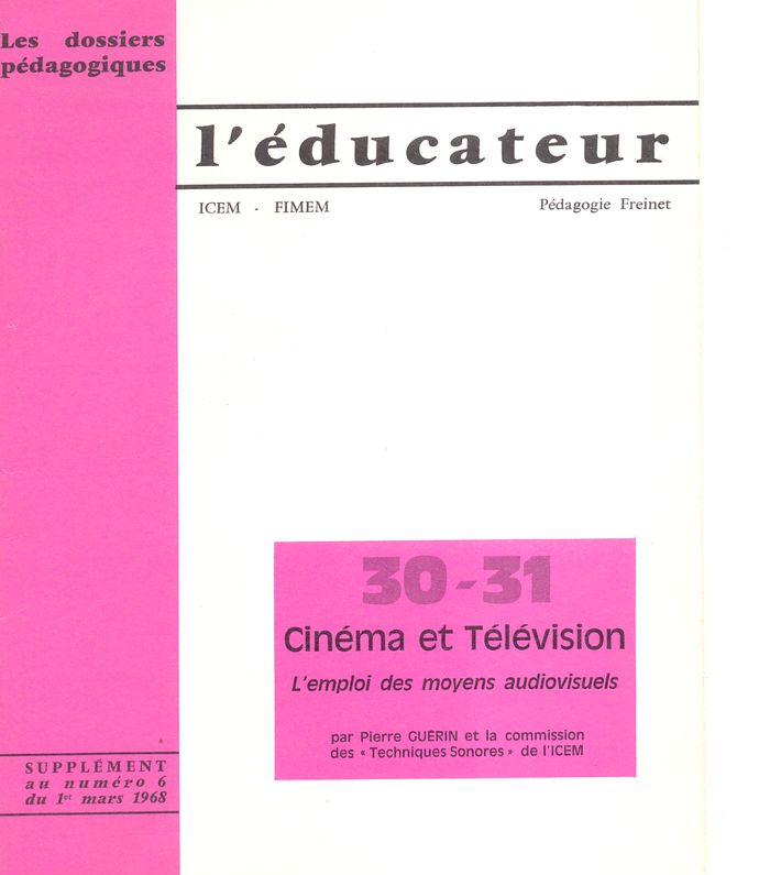 Dossiers pedagogiques sur des longs-métrages, aux sujets très forts et en  liens avec les programmes